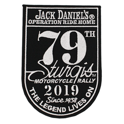 2019 Sturgis 79th Annual Motorcycle Rally Jack Daniels Patch