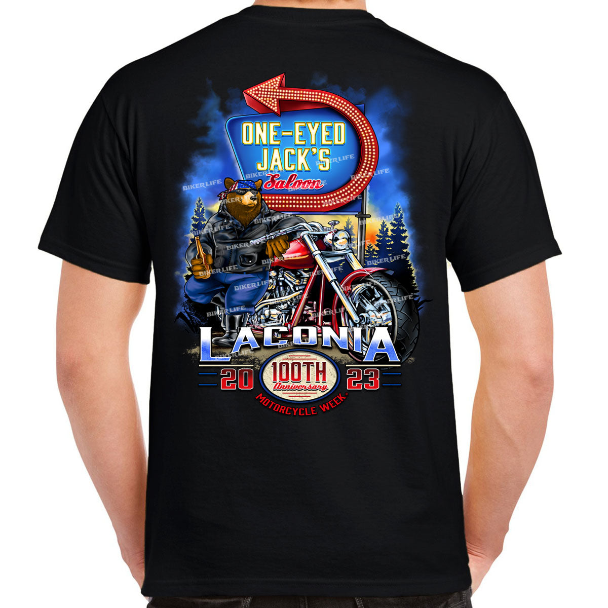 SPECIAL EDITION 2023 Laconia Motorcycle Week One Eyed Jack's