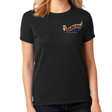 Load image into Gallery viewer, Ladies One Eyed Jack's Saloon Cool Bear T-Shirt