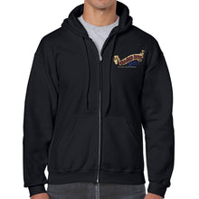 Load image into Gallery viewer, One Eyed Jack&#39;s Saloon Cool Bear Zip-Up Hoodie