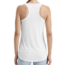 Load image into Gallery viewer, Ladies One Eyed Jack's Saloon Front Printed Cool Bear Hi-Lo Racerback Tank Top