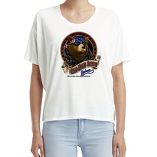 Load image into Gallery viewer, Ladies One Eyed Jack&#39;s Saloon Front Printed Cool Bear Freedom T-Shirt