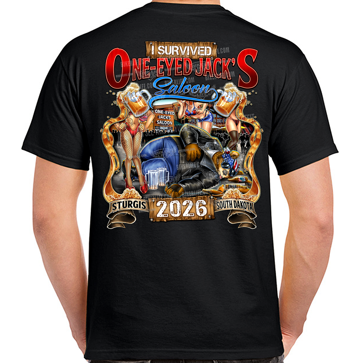 T-Shirt SPECIAL EDITION 2026 Sturgis Motorcycle Rally One Eyed