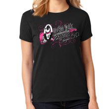 Load image into Gallery viewer, Ladies One Eyed Jack&#39;s Saloon Guitar T-Shirt