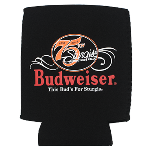 Sturgis 75th Annual Official Budweiser Can Koozie