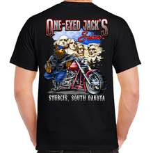 Load image into Gallery viewer, One Eyed Jack&#39;s Saloon Bear and Rushmore 2023 Sturgis T-Shirt