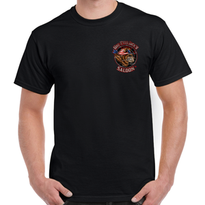 One Eyed Jack's Saloon Snarling Bear T-Shirt