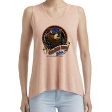 Load image into Gallery viewer, Ladies One Eyed Jack&#39;s Saloon Front Printed Cool Bear Hi-Lo Tank Top