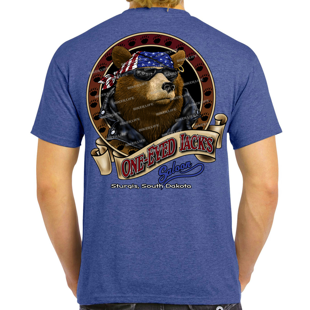 One Eyed Jack's Saloon Cool Bear T-Shirt. – One Eyed Jacks