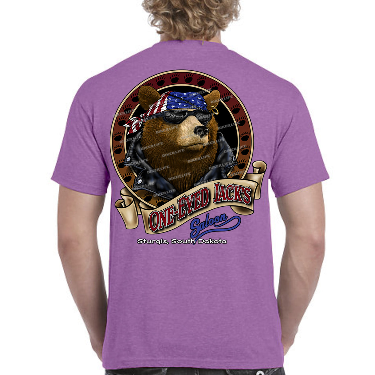 One Eyed Jack's Saloon Cool Bear T-Shirt. – One Eyed Jacks