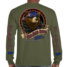 Load image into Gallery viewer, One Eyed Jack&#39;s Saloon Cool Bear Long Sleeve T-Shirt