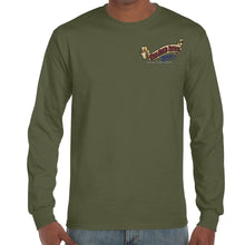 Load image into Gallery viewer, One Eyed Jack&#39;s Saloon Cool Bear Long Sleeve T-Shirt