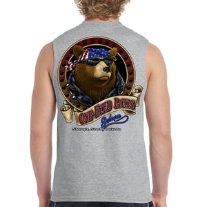 One Eyed Jack's Saloon Cool Bear Muscle Shirt